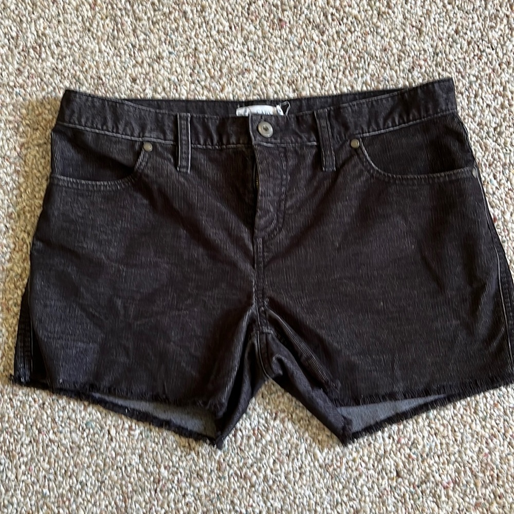 4” micro cord shorts